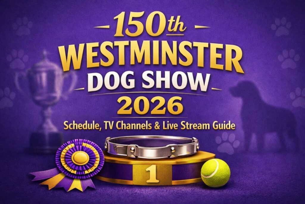 150th Westminster Dog Show 2026 Schedule, TV Channels & Live Stream Guide