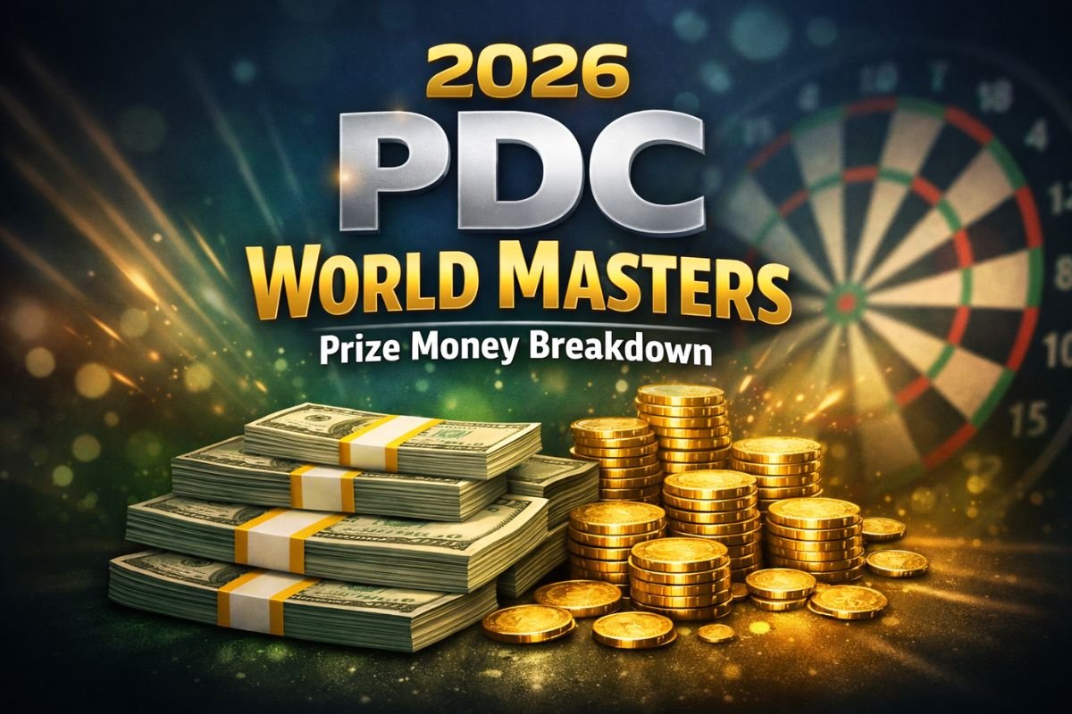 2026 PDC World Masters Prize Money Breakdown