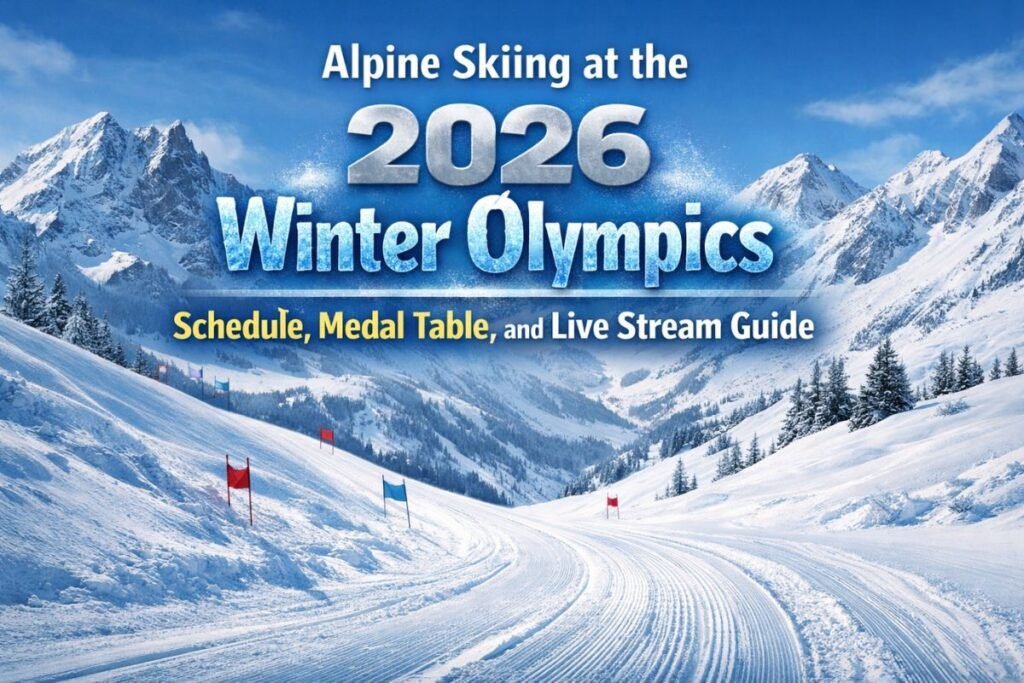 Alpine Skiing at the 2026 Winter Olympics