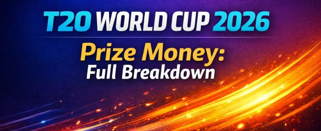 T20 World Cup 2026 Prize Money: Full Breakdown, Distribution & Key Details