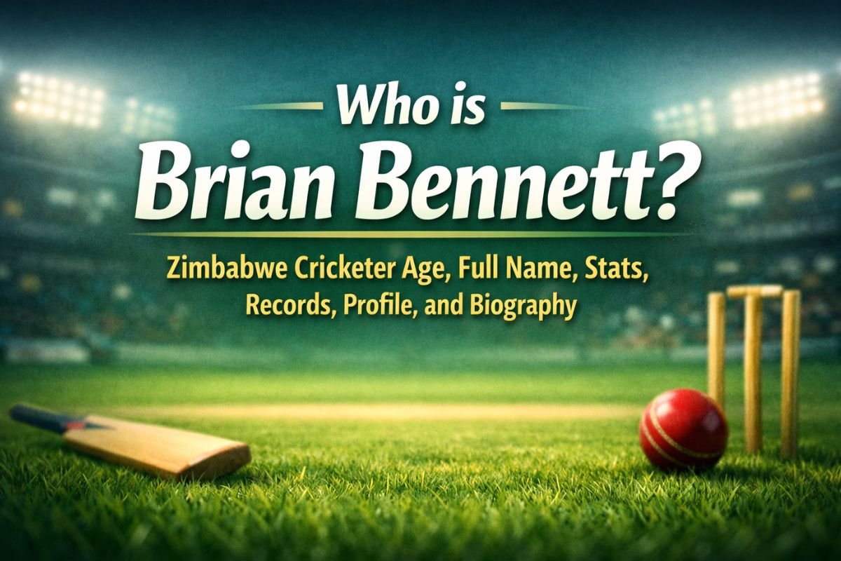 Who is Brian Bennett? Zimbabwe Cricketer Age, Full Name, Stats, Records, Profile, and Biography