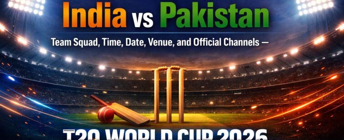 India vs Pakistan Playing 11, Time, Date, Venue, and Official Channels