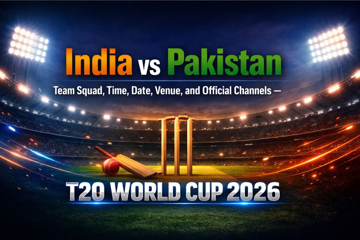 India vs Pakistan Playing 11, Time, Date, Venue, and Official Channels