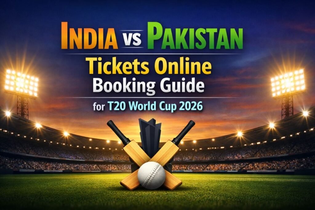 India vs Pakistan Tickets Online Booking Guide for T20 World Cup 2026