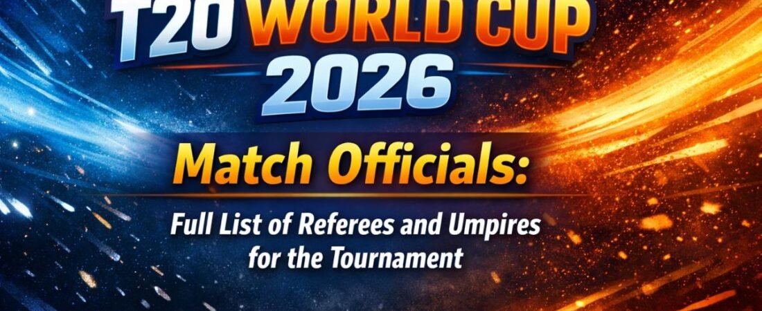 T20 World Cup 2026 Match Officials: Full List of Referees and Umpires for the Tournament