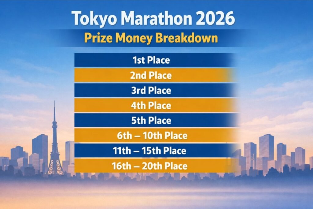 Tokyo Marathon 2026 Prize Money 