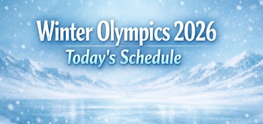 Winter Olympics 2026 Today’s Schedule