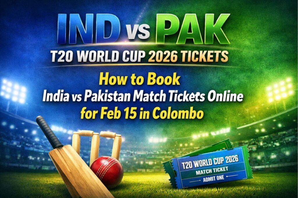 IND vs PAK T20 World Cup 2026 Tickets