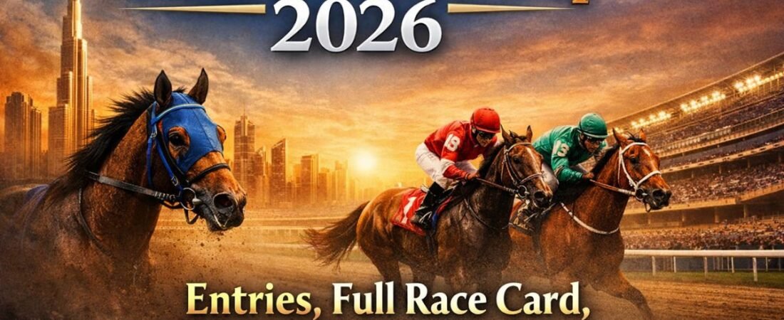 Dubai World Cup 2026 Entries, Full Race Card, Horses, Trainers & Jockeys