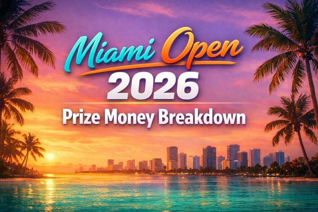 Miami Open 2026 Prize Money Breakdown