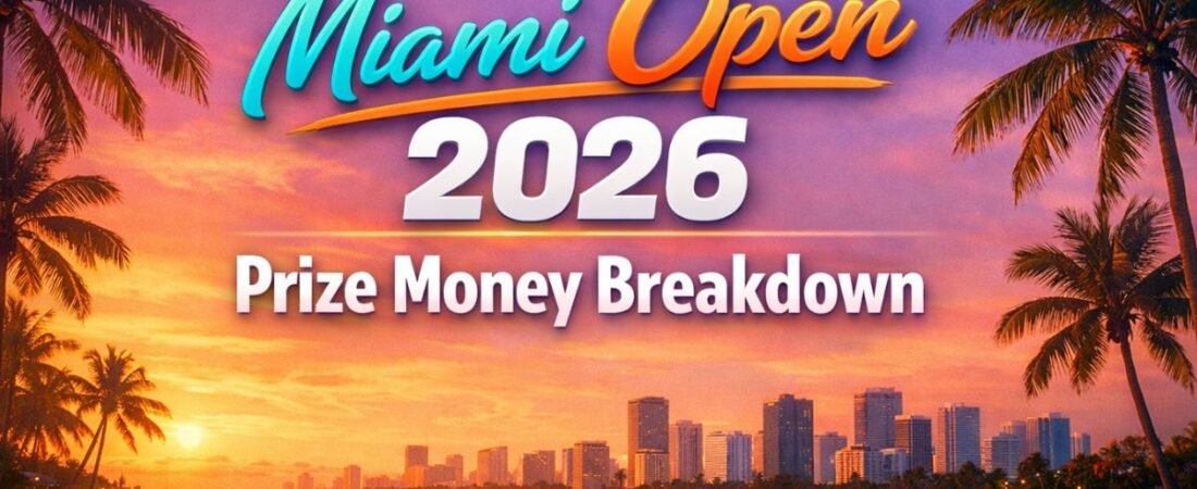 Miami Open 2026 Prize Money Breakdown