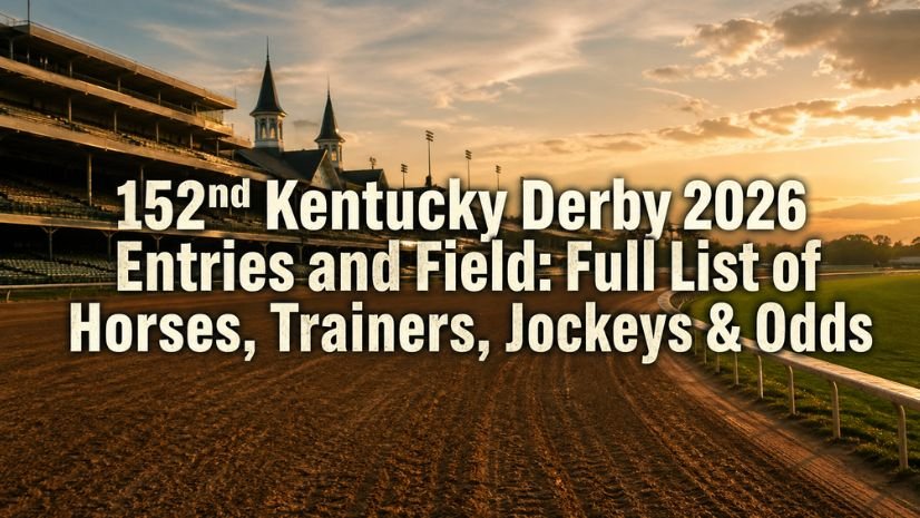 152nd Kentucky Derby 2026 Entries and Field: Full List of Horses, Trainers, Jockeys & Odds