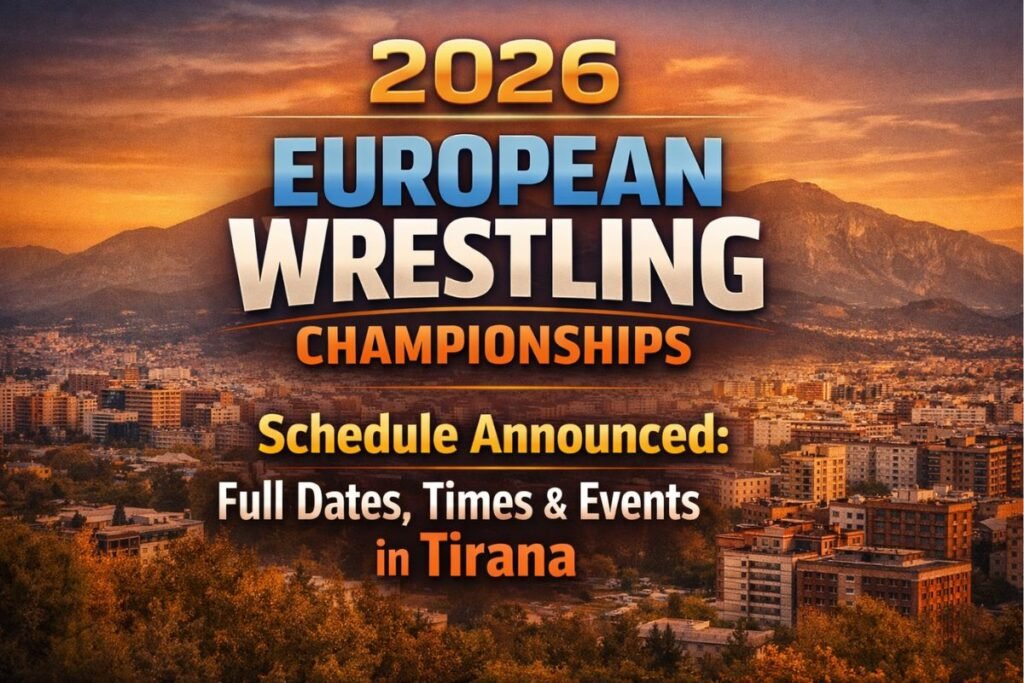 2026 European Wrestling Championships Schedule Announced