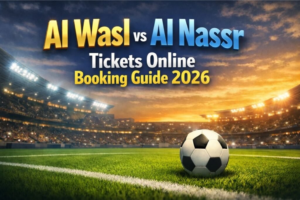 Al Wasl vs Al Nassr Tickets Online Booking Guide 2026