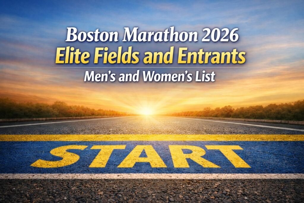 Boston Marathon 2026 Elite Fields and Entrants Men's and Women's List