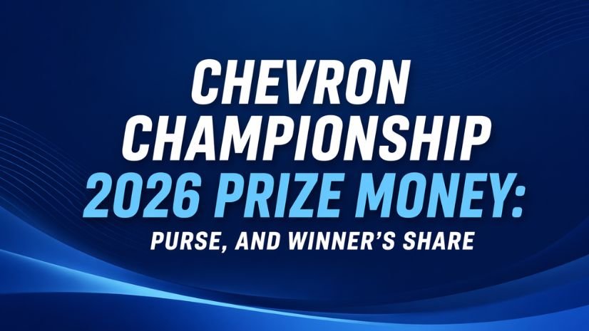 Chevron Championship 2026 Prize Money