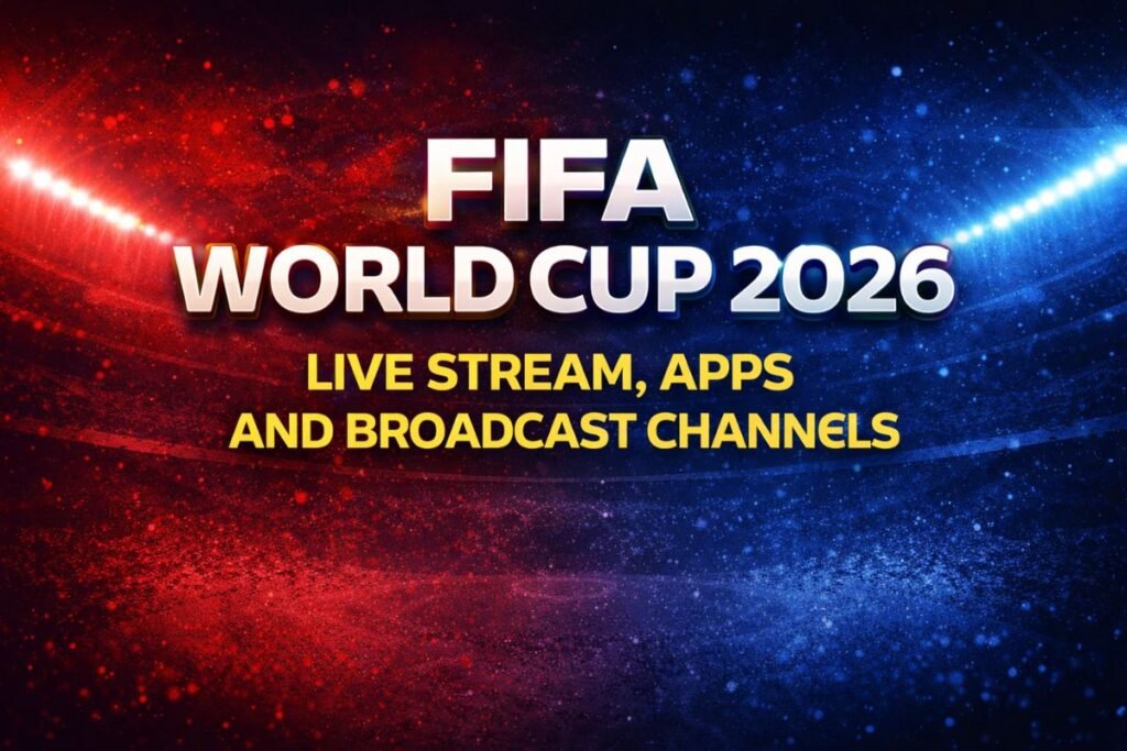 FIFA World Cup 2026 Live Stream, Apps and Broadcast Channels