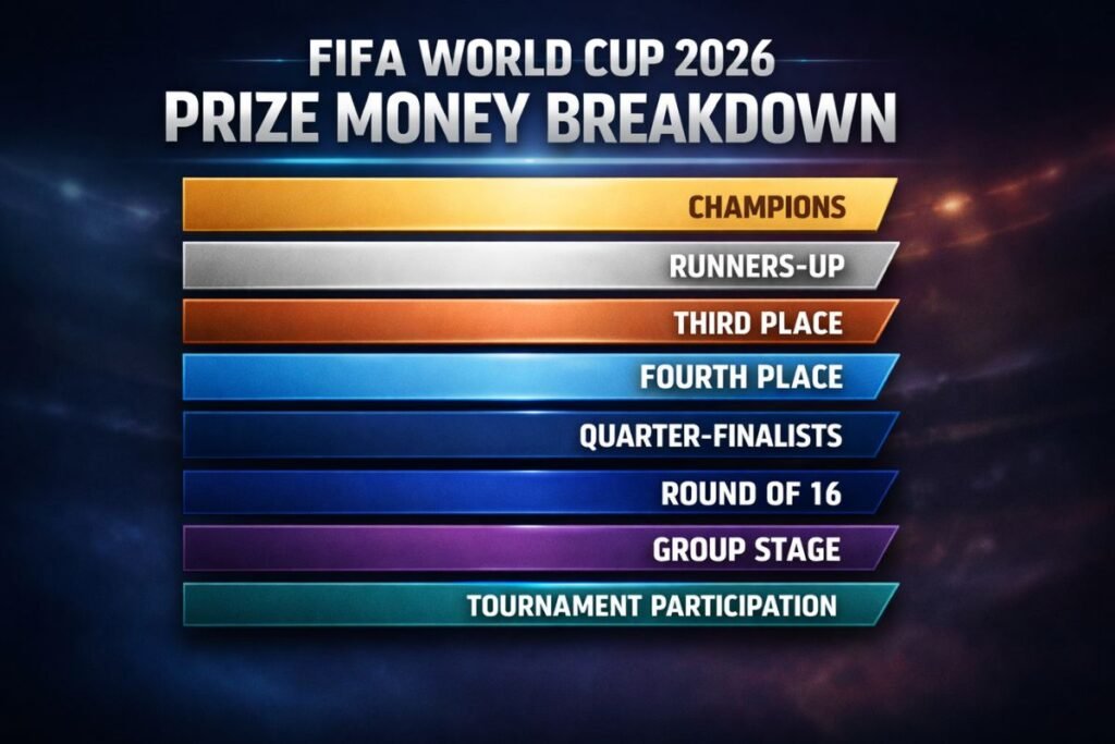 FIFA World Cup 2026 Prize Money Breakdown