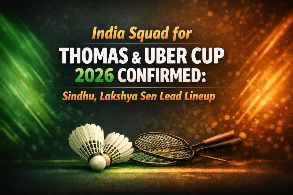 India Squad for Thomas & Uber Cup 2026 Confirmed: Sindhu, Lakshya Sen Lead Lineup