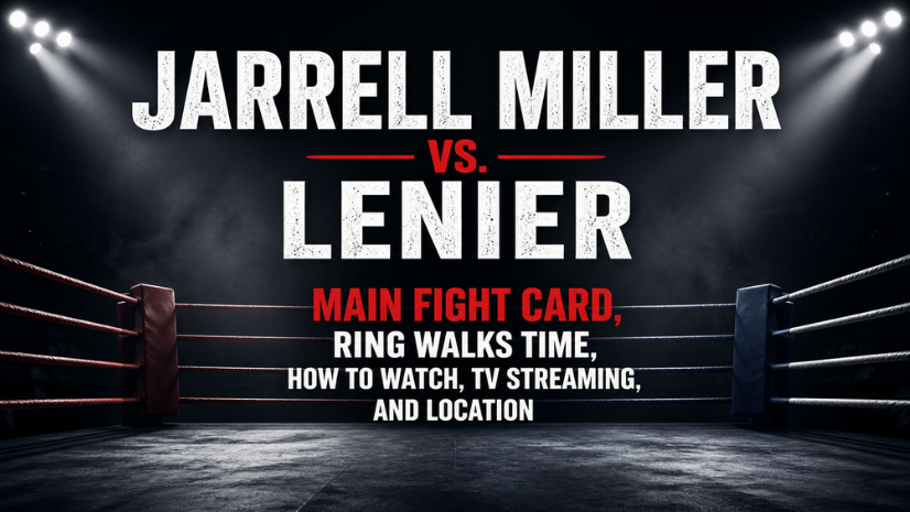 Jarrell Miller vs. Lenier Main Fight Card