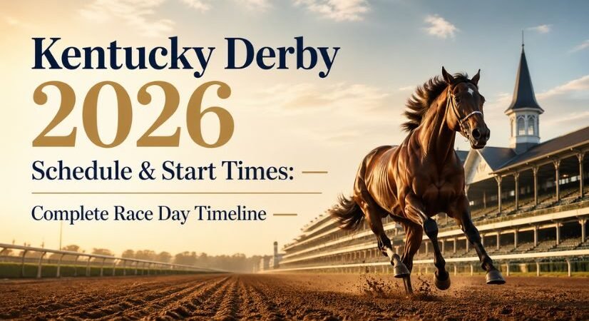 Kentucky Derby 2026 Schedule & Start Times: Complete Race Day Timeline