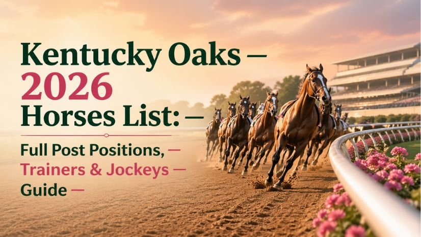 Kentucky Oaks 2026 Horses List: Full Post Positions, Trainers & Jockeys Guide