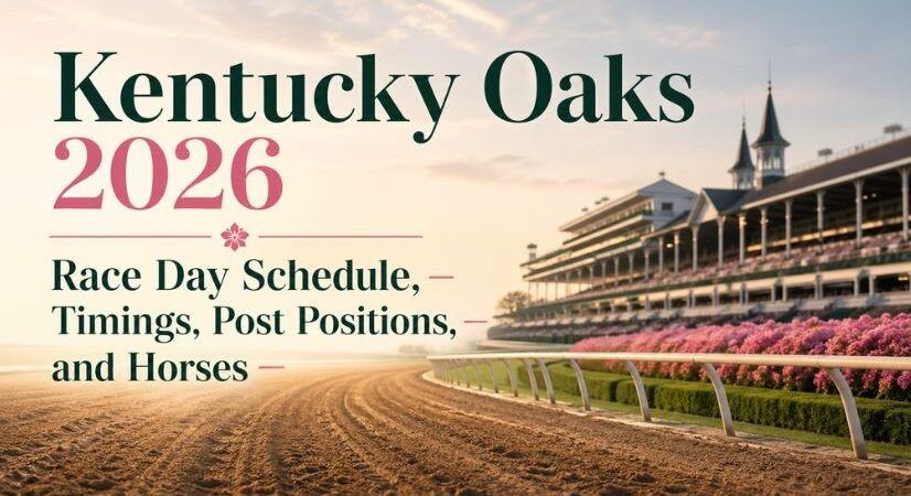Kentucky Oaks 2026: Full Race Day Schedule, Post Positions, Horses and Start Time