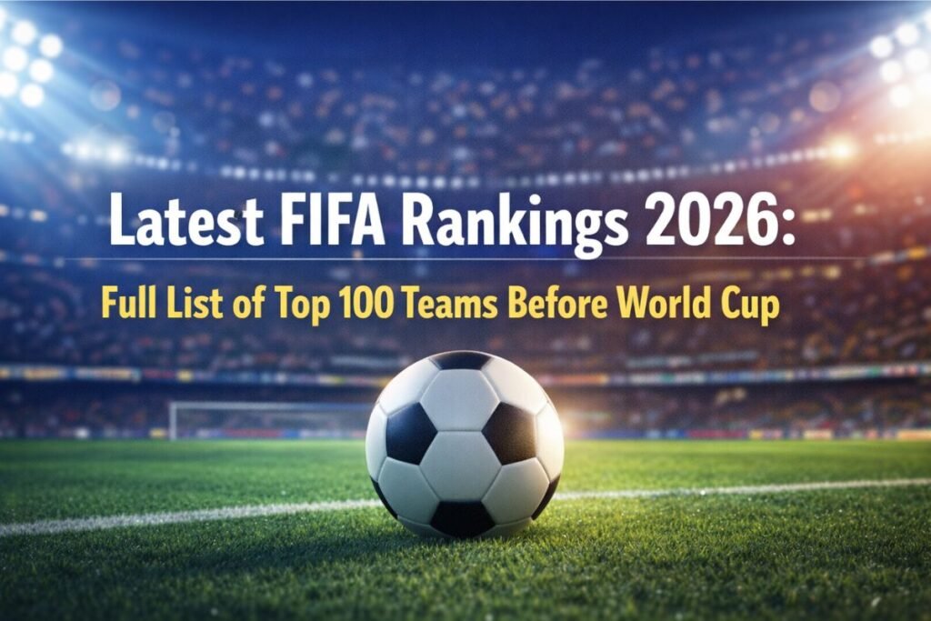 Latest FIFA Rankings 2026: Full List of Top 100 Teams Before World Cup