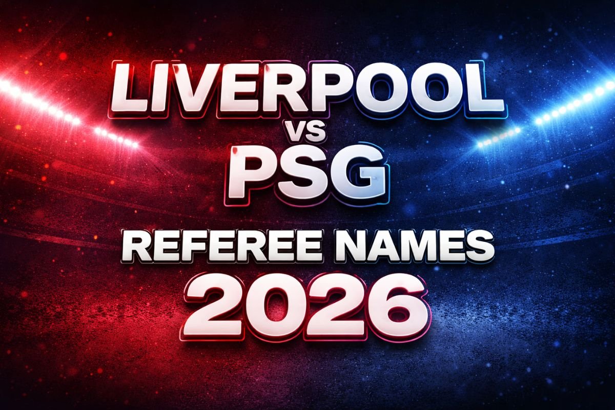Liverpool vs PSG Referee Names 2026: Full Match Officials List for UCL Quarter-Final Second Leg