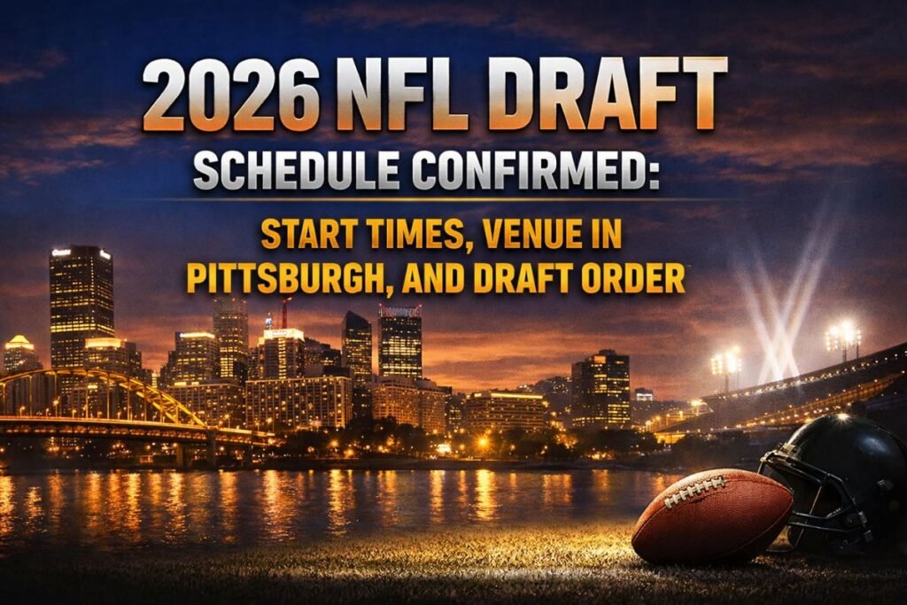 2026 NFL Draft Schedule