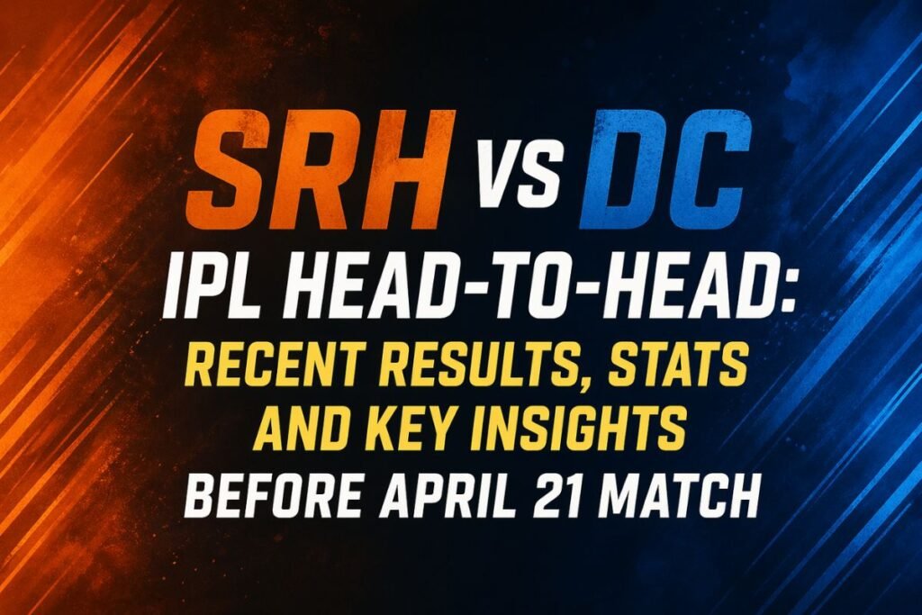 SRH vs dc head to head