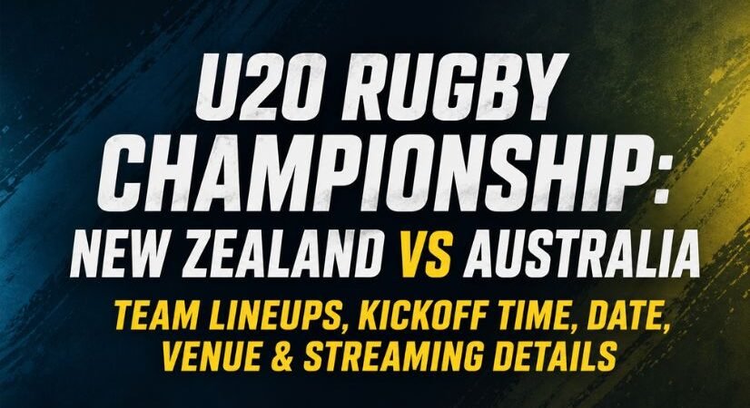 U20 Rugby Championship: New Zealand vs Australia – Team Lineups, Kickoff Time, Date, Venue & Streaming Details