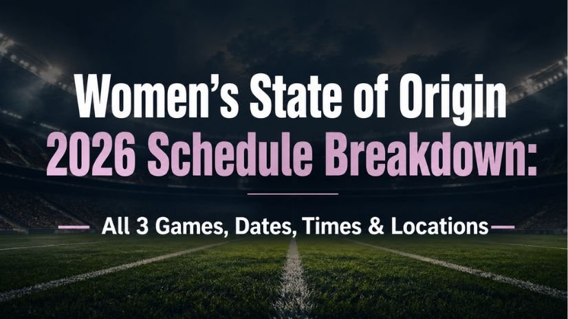 Women’s State of Origin 2026 Schedule