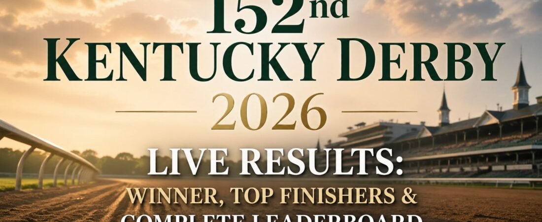 152nd Kentucky Derby 2026 Live Results: Winner, Top Finishers & Complete Leaderboard