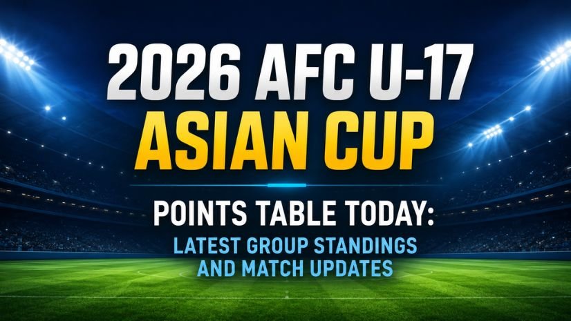 2026 AFC U-17 Asian Cup Points Table Today: Latest Group Standings and Match Updates