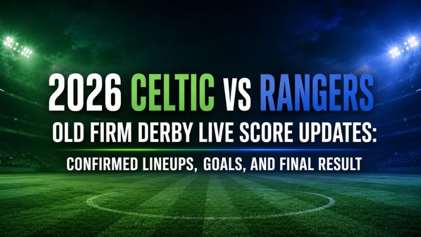 2026 Celtic vs Rangers Old Firm Derby Live Score Updates: Confirmed Lineups, Goals, and Final Result