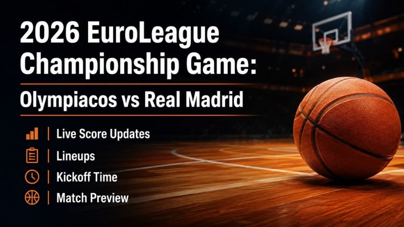 2026 EuroLeague Championship Game: Olympiacos vs Real Madrid Live Score Updates, Lineups, Kickoff Time, and Match Preview
