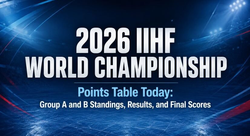 2026 IIHF World Championship Points Table Today: Group A and B Standings, Results, and Final Scores