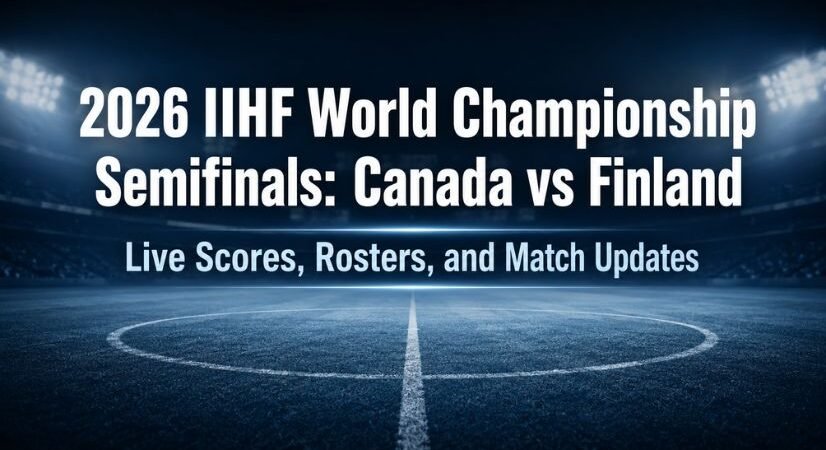 Canada vs Finland Live Score Updates: 2026 IIHF World Championship Semifinal Results, Goals, and Match Updates