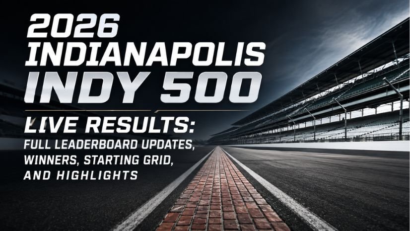 2026 Indianapolis Indy 500 Live Results: Full Leaderboard Updates, Winners, Starting Grid, and Highlights