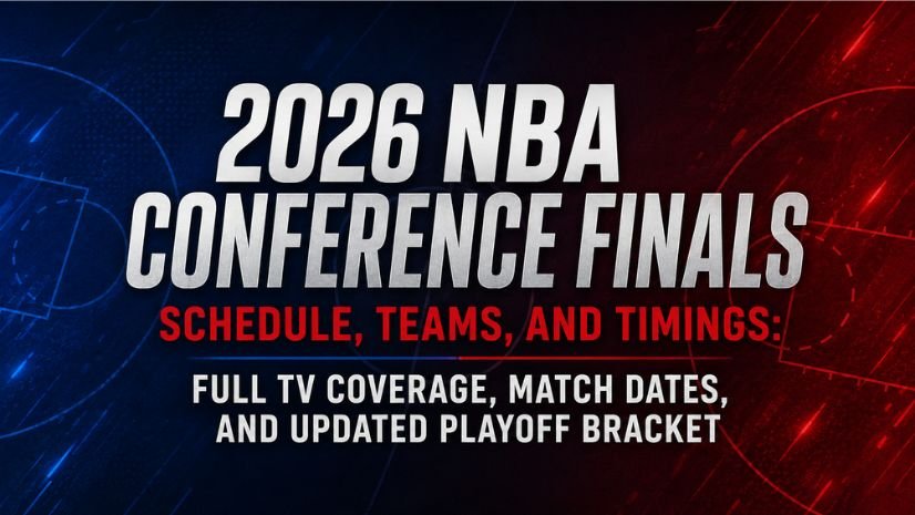2026 NBA Conference Finals Schedule, Teams, and Timings: Full TV Coverage, Match Dates, and Updated Playoff Bracket