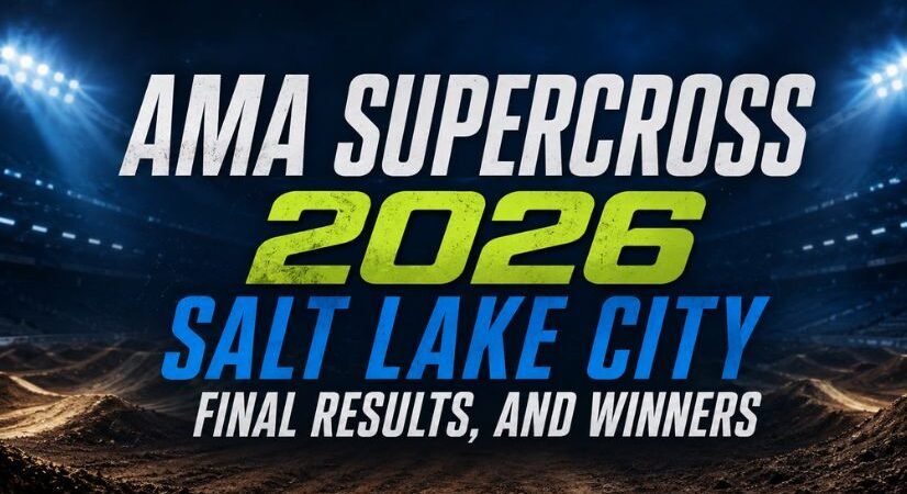 AMA Supercross 2026 Salt Lake City Final Results, and Winners