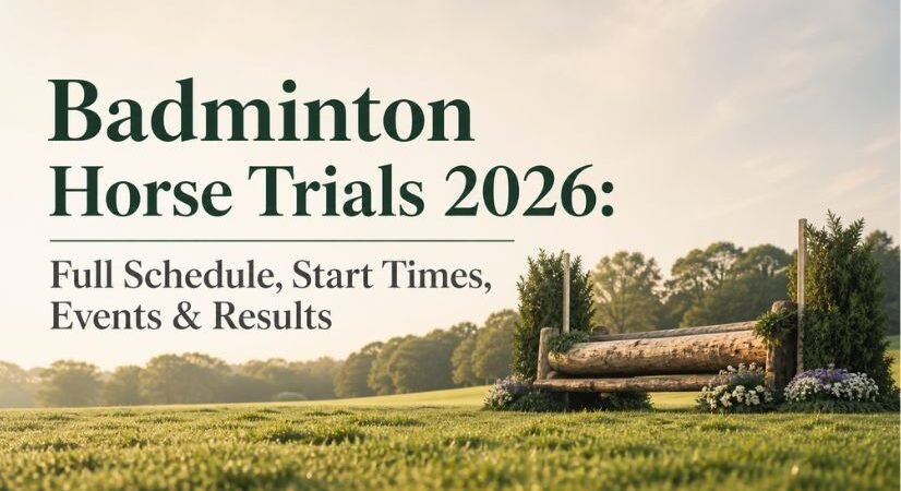 Badminton Horse Trials 2026: Full Schedule, Start Times, Events & Results