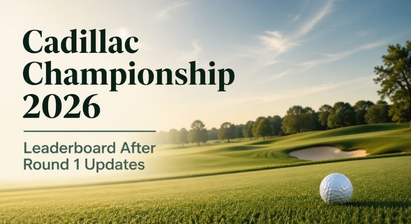 Cadillac Championship 2026 Leaderboard After Round 1
