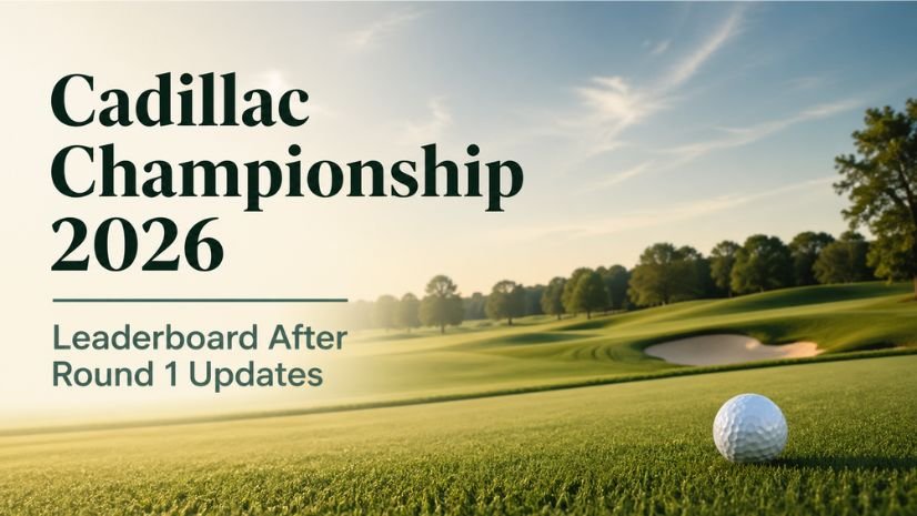 Cadillac Championship 2026 Leaderboard After Round 1