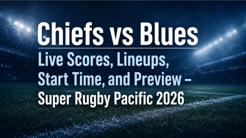 Chiefs vs Blues Live Scores, Lineups, Start Time, and Preview – Super Rugby Pacific 2026