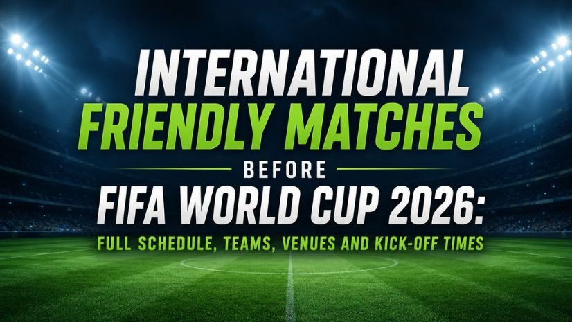 International Warm-Up Friendly Matches Before FIFA World Cup 2026: Full Schedule, Kick-Off Times, Venues and Teams