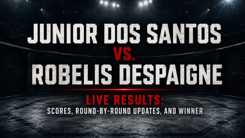 Junior dos Santos vs. Robelis Despaigne Live Results: Scores, Round-by-Round Updates, and Winner