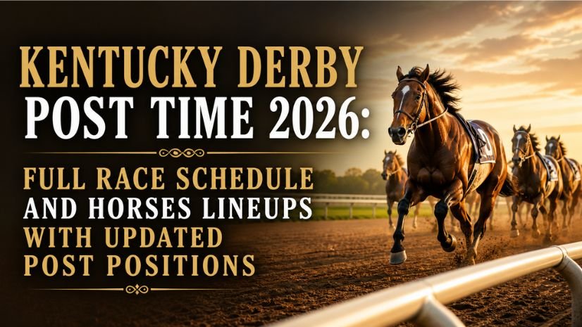 Kentucky Derby Post Time 2026: Full Race Schedule and Horses Lineups with Updated Post Positions