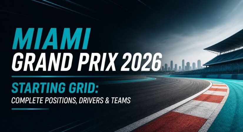 Miami Grand Prix 2026 Starting Grid: Complete Positions, Drivers & Teams